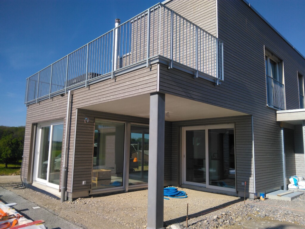 Bereit für den Einzug: Fertige Fassade EFH «Chraie Amriswil» | Krattiger Holzbau AG Amriswil