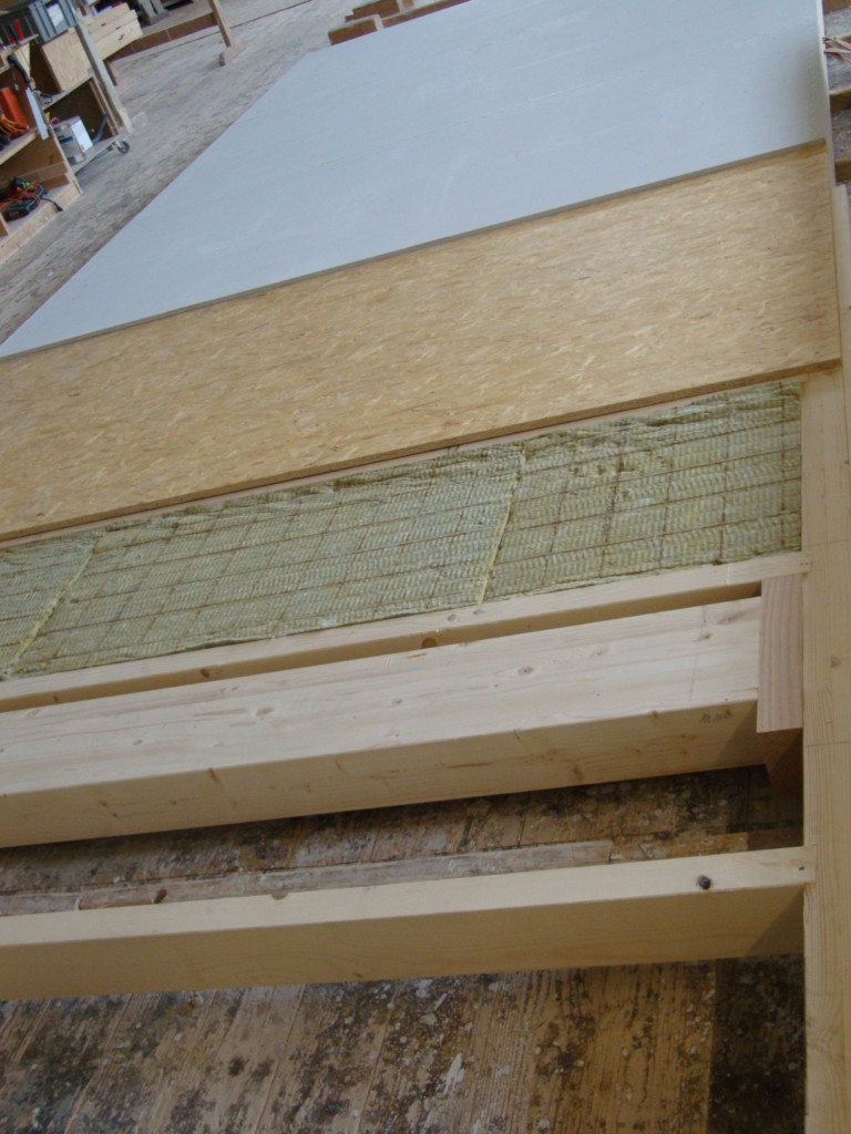 Aussenwand: Platzsparende Integration von Dämmmaterial | Krattiger Holzbau AG Amriswi