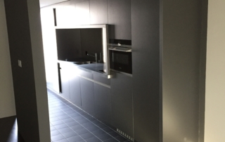 Trockenbauweise: Einbauküche UNUS-Modul Kreuzlingen | Krattiger Holzbau AG Amriswil