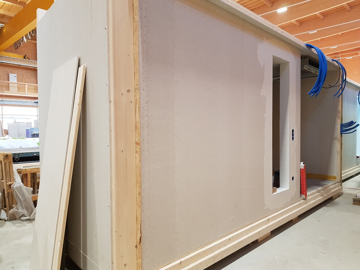 Bad Horn Hotel & Spa: Modul für Hotelsuite | Krattiger Holzbau AG Amriswil