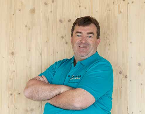 Peter Geissberger Techniker Hochbau und Bauleiter bei der Krattiger Holzbau AG Amriswil