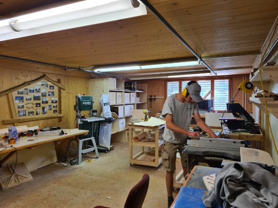 Modell-Ausstellung 2022 Lernenden-Werkstatt der Krattiger Holzbau AG Amriswil