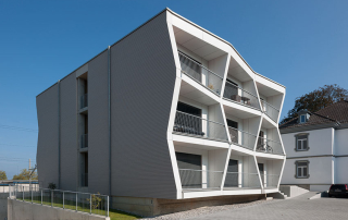 Dimensionen für Ausnahmetransporte: UNUS-Module Kreuzlingen | Krattiger Holzbau AG Amriswil
