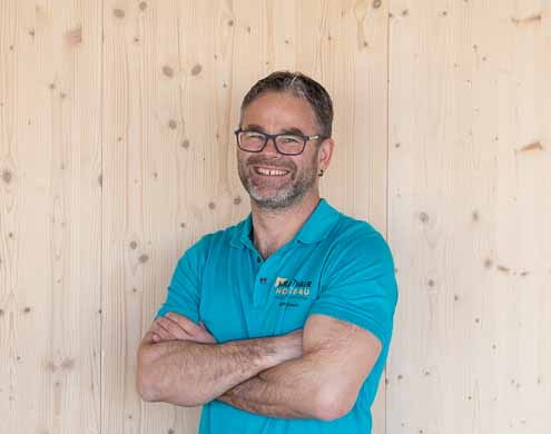 Reto Schoch Techniker HF Holzbau und Projektleiter bei der Krattiger Holzbau AG Amriswil